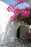 A private veranda of a villa